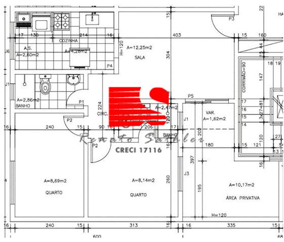 Apartamento à venda com 2 quartos, 72m² - Foto 2