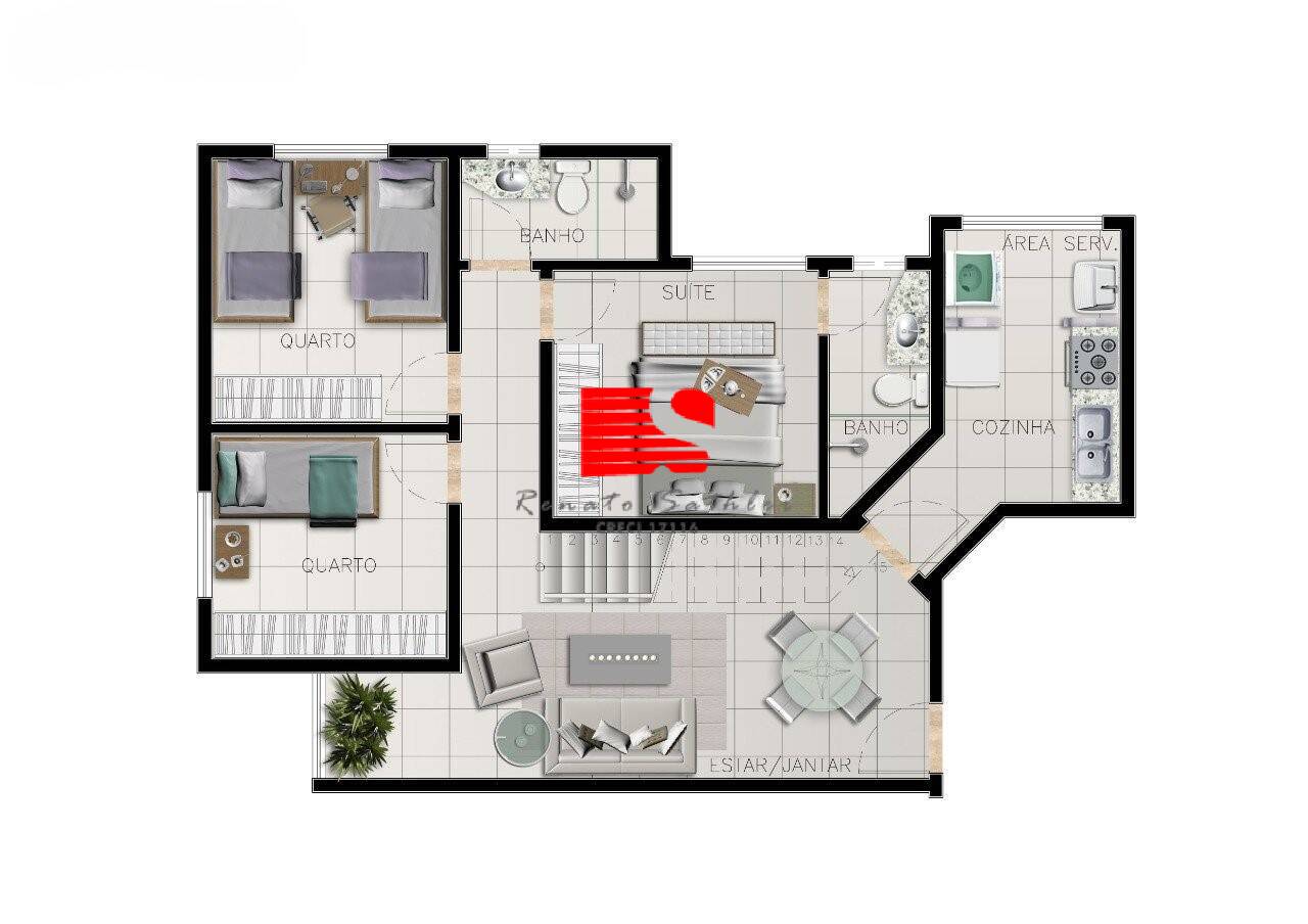 Cobertura à venda com 3 quartos, 126m² - Foto 14